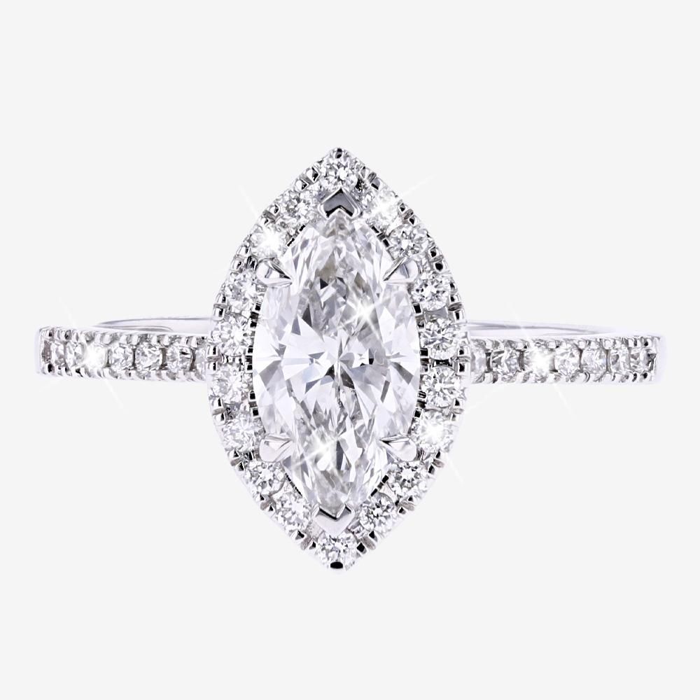 Marquise Cut Engagement Rings